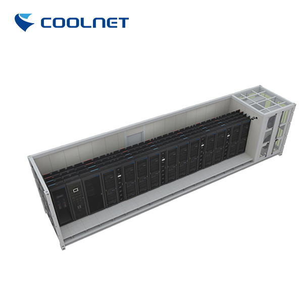 20 Foot 6 Racks Portable Modular Data Center with Inrow Air Conditioner for Efficient Cooling