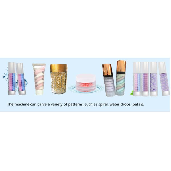 4 / 6 heads Automatic filling machine for Gouache Latte multi color isolation cream