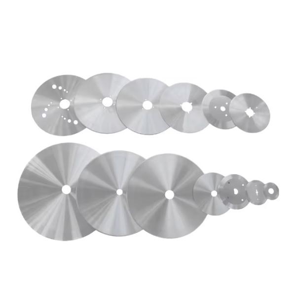 Round Blade Tape Paper Tube Cutting Blade Cutting Knife Round Blade Cutting Knife Leather Food Rubber Cutting Knife