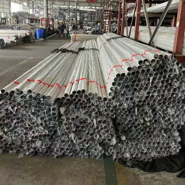 Round / Square / Rectangle Stainless Steel Pipe Grade 201 304 Bright Surface For Windows And Doors