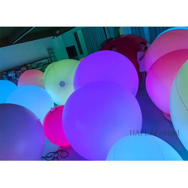 60cm 1m Balloon Light Color Changing Interactive Clapping Ball For Music Festivals Carnivals