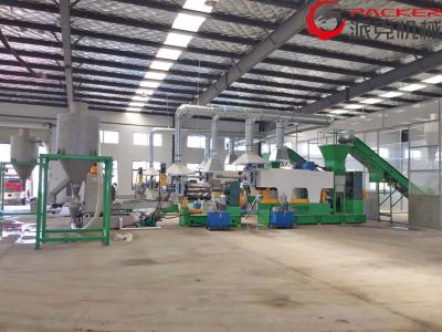 11kw Motor Plastic Film Extrusion Line Adjustable Sound Proofing Cover ABB