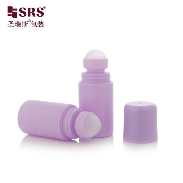 RPPC-60ml 2oz PP Plastic Roll On Applicator Bottle For Atheletic Muscle Pain