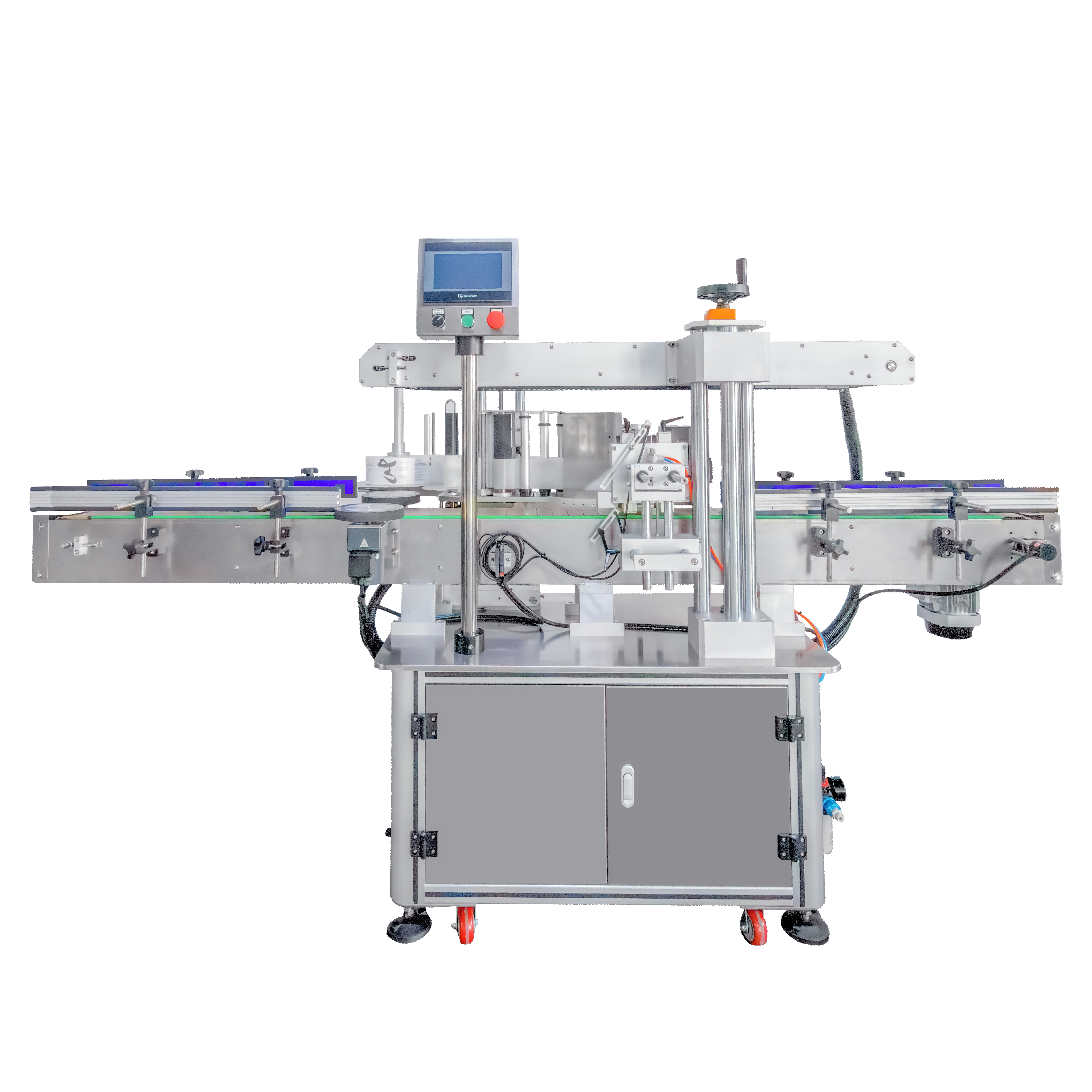 Full Automatic Label Sticker Machine Fertilizer and Chemical Labeling Machine for Bottles Buckets