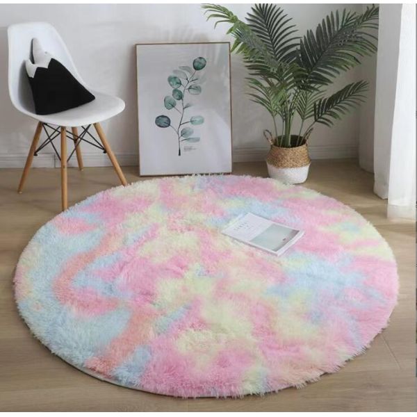 Silk Woollen Mixed Knitting Carpet Bedroom, Living Room Carpets