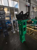 Martillo hidráulico para excavadora de 6-9 toneladas, 75 mm, herramienta de demolición silenciosa para construcción