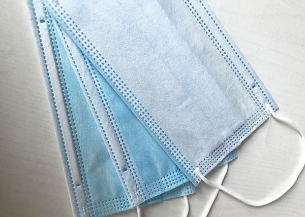 Standard N95 Earloop Mask / Earloop Surgical Mask Anti Dust Saliva