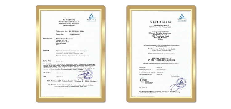 Wholesale Custom Earloop Disposable Non Woven 3 Ply Surgical Medical Face Mask Manufacturer Suppliers