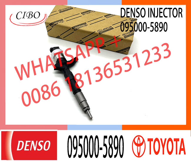 095000-5890 для двигателя Toyota инжектор общего рельса 095000-5890 инжектор дизельного двигателя инжектор для Toyota