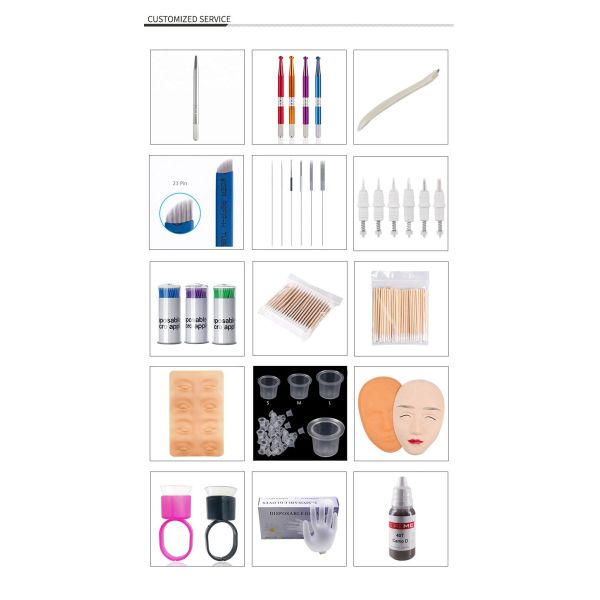 Rubber Eyebrow Tattoo Practice Skin Rubber Practice Makeup Sheets