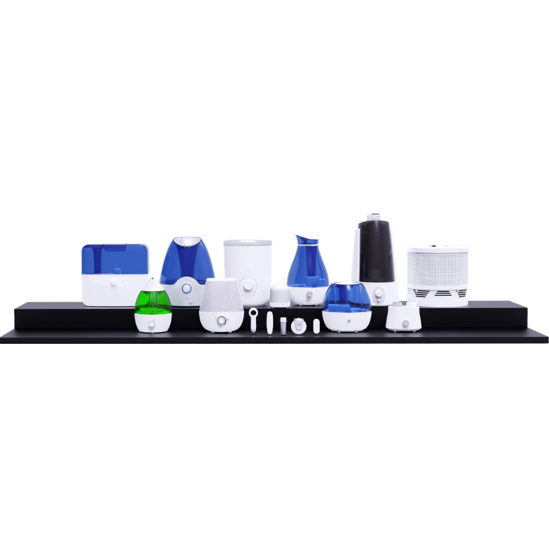 Intelligent Aromatherapy Gift Humidifier with 420ml Capacity and USB Atmosphere Lamp