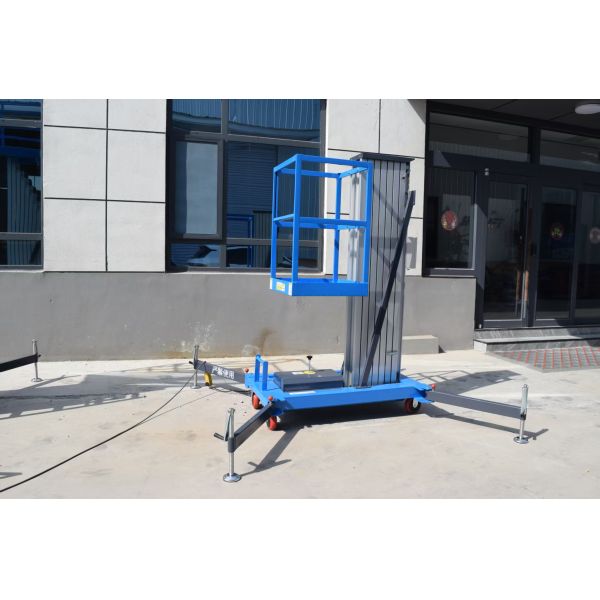 10m Man Lifting Automatic  Lift Hydraulic Scaffolding Self Propelled Warehouse Lift