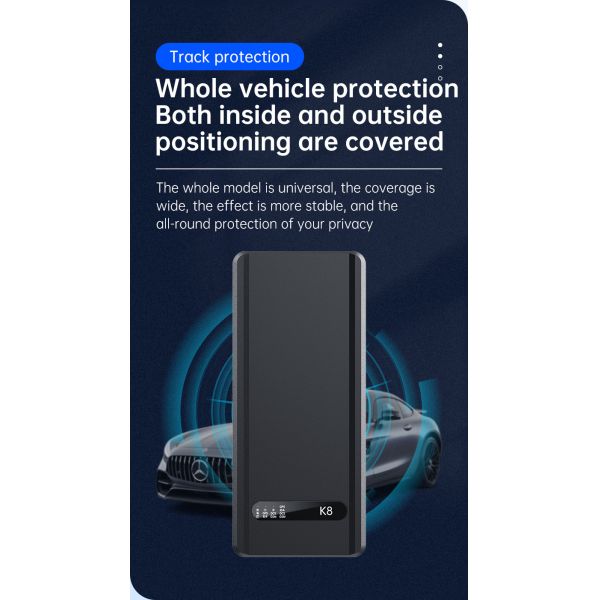 K8 Handheld Signal Jammer Anti Positioning Car Shield GPS Tracker Protect Your Vehicle