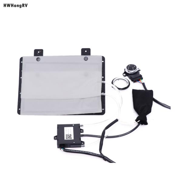 Car seat modification parts recessed pneumatic car seat lumbar Cushion for backrest car seat air waist lumbar