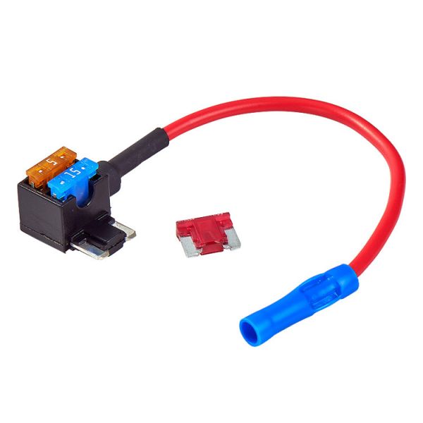 Atm Mini Fuse Holder Waterproof Medium Mini Micro3 Micro2 Fuse Adapter with Cable Micro Blade Fuses with Breakout Wires