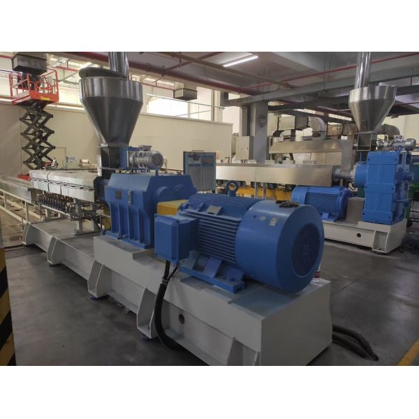 PET Compounding Extruder Machine Profile Plastic Extrusion Line ODM