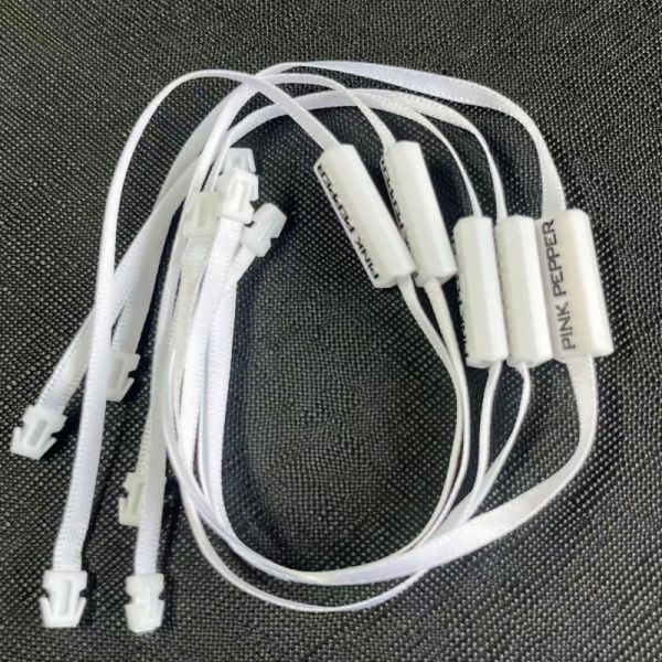 Eco Friendly Plastic Tag Fastener Standard Rope Length 200 Millimeters Designed for Secure Attachment of Tags and Labels