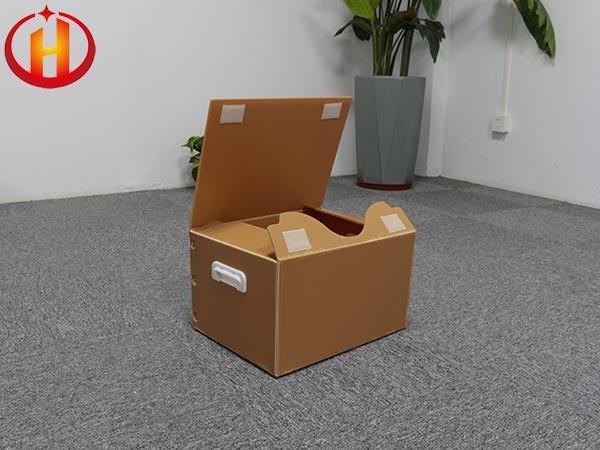 Impact Resistant PP Corrugated Plastic Packaging Boxes Customizable
