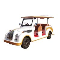 Carrinho de golfe clássico 30 mph 48V elétrico Old School 120 milhas estilo ônibus