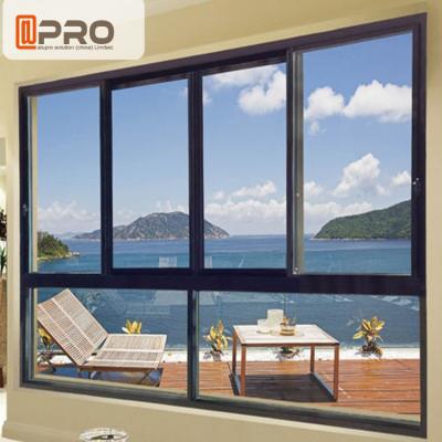 Soundproof Aluminium Sliding Windows With Insect Screen