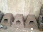 High Chromium Blasting Machine Parts , Wear Resistant 11kw Blast Wheel Parts