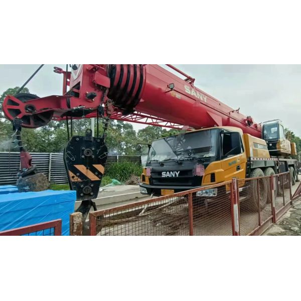 STC80 Zoomlion Camión usado Grúas 80ton Segunda mano Camión grúas a la venta