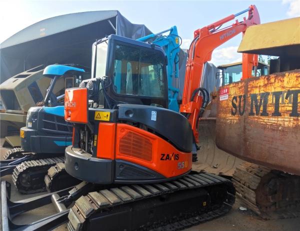                  Used Hitachi Mini Crawler Excavator Zx55UR in Terrific Working Condition with Reasonable Price. Secondhand Hitachi Excavator Zx240-3G on Sale.             