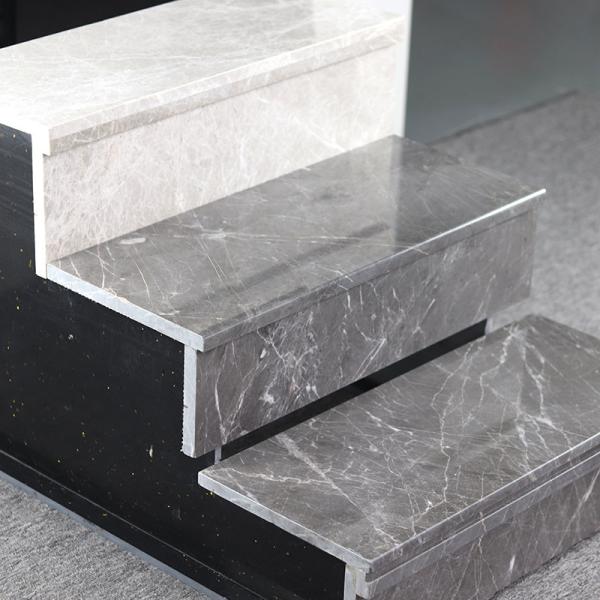 Customizable Grade AAA Stair Ceramic Tiles , 17mm Natural Stone Stairs