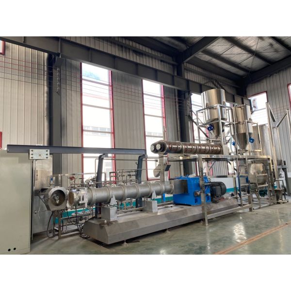 Линия производства продуктов питания собаки 110kw Staineless стальная сухая прессованная