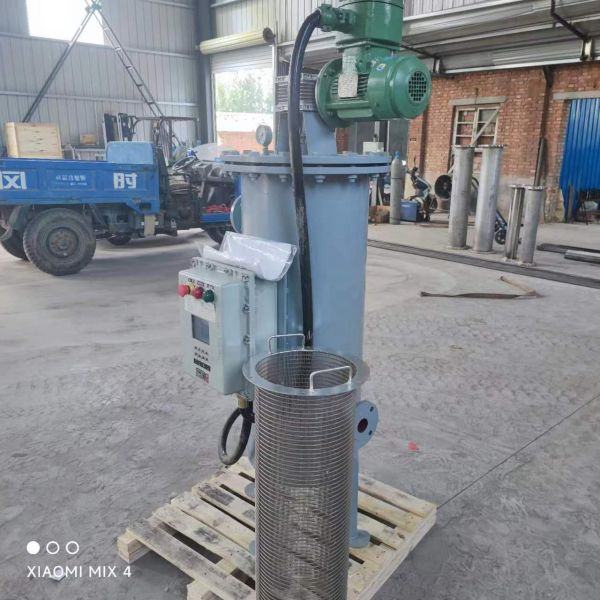 Filtre d'auto-nettoyage entièrement automatique de pointe pour l'industrie pétrolière et gazière,filtre de cartouche de traitement de l'eau