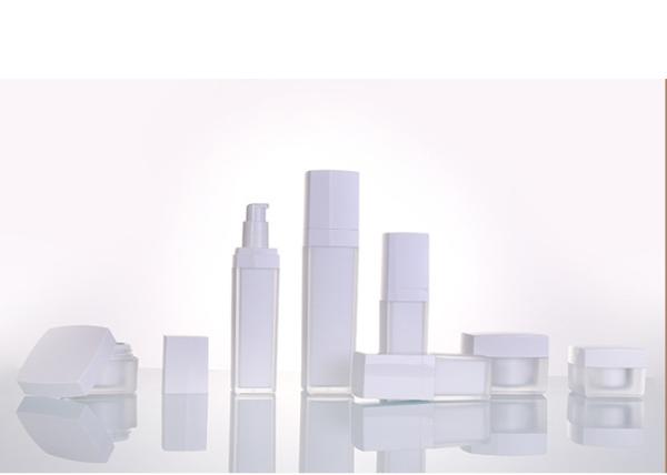 OEM ODM Round Cosmetic Acrylic Bottle And Jar For Face Body Cream