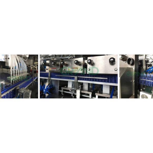 Automatic Syrup Viscous Plastic Ampoule Filling And Sealing Machine CE And ISO