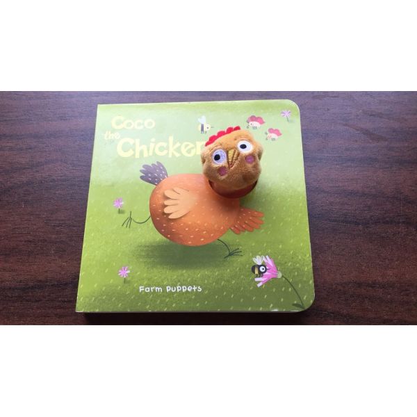 Board Story Finger Puppet Books / Carton Education Baby Puppet Books