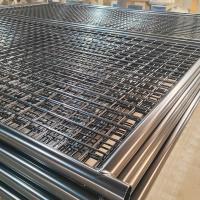 Low Carbon Black Welded Wire Fence PVC Coated 1m - 3m Length