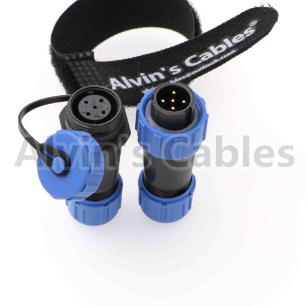 SP13 Series Plastic Electrical Connectors 125-500V Rated Voltage Mating Cycle Over 500