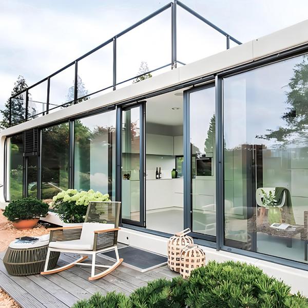 Apple Cabin House Taille et disposition personnalisables Parfait pour différents besoins et exigences Options de conception flexibles