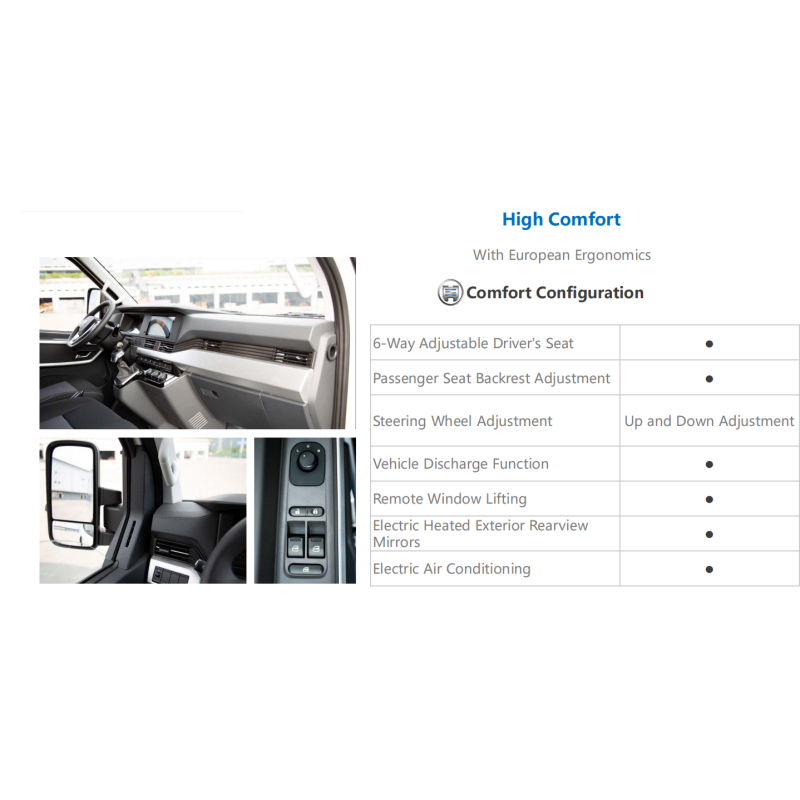 Hudson EBOLD Electric Cargo Van 77.28kWh 518km Long Endurance New Energy Vehicle