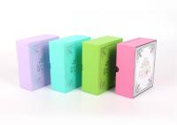 Cajas de joyería de papel pequeño con logotipo personalizado Cartón reciclado CMYK