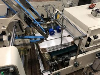 Папка Gluer коробки автоматического замка Gluer папки JP-1050E автоматическая нижняя