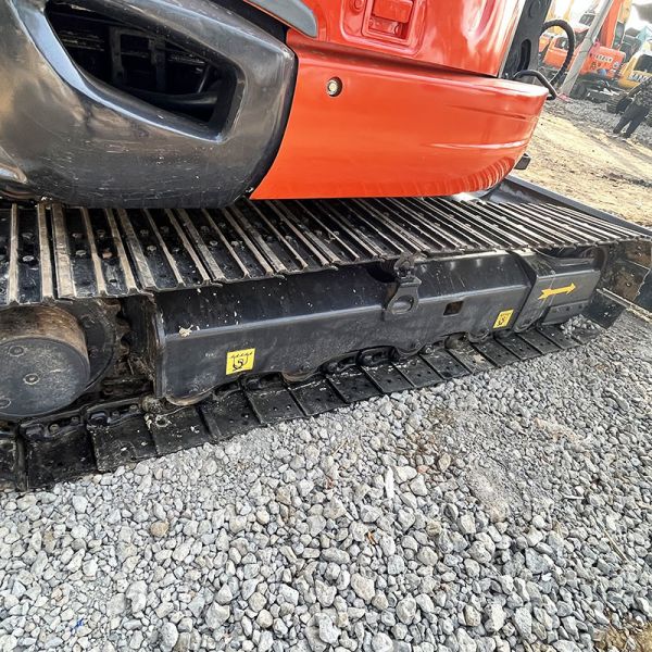 5.5 Ton Used Kubota Excavators Small Size 0.24m3 Bucket Capacity Original Version