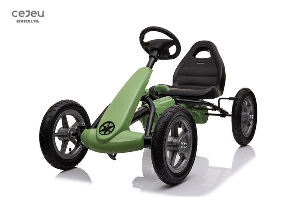 Kart posto 4km/H dos kart 113*64*62CM das crianças das rodas pedal inflável