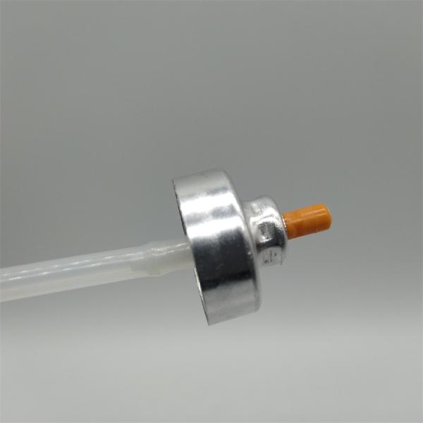 1 Inch Aerosol Spray Valve With Tinplate/ Aluminum Mounting Cup For Hair Color Sprays