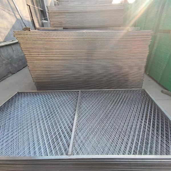 Stainless Steel PVC Guardrail Wire Mesh Fence Corrosion Resistance For Site Protection