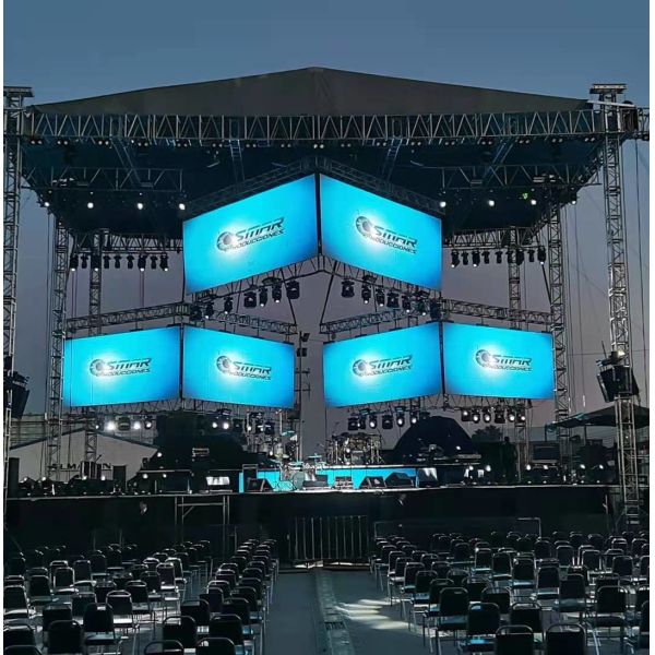 P3.91 Outdoor Rental LED Display with 1920Hz/3840Hz Refresh Rate 3.91mm Pixel Pitch and 500*500mm/500*1000mm Cabinet Size