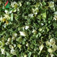 Verduras secadas del aire del color verde que deshidratan las cebolletas Rolls 3*3m m 5*5m m