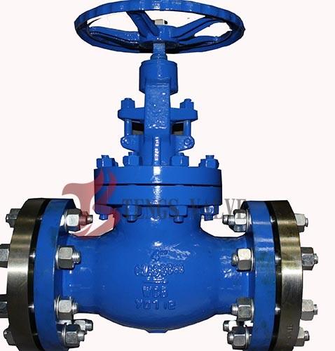 Industrial OS&Y Globe Valve Rising Stem Hardfaced 300LB Flanged / BW