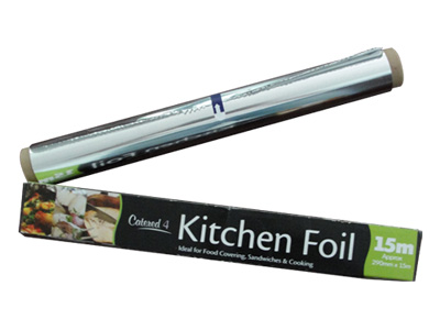 Environmentally Friendly Kitchen Aluminium Foil In Microwave Oven 0.012mm * 300mm
