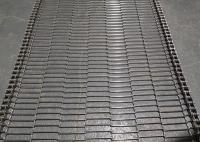 Food Cooling Stainless Steel Flat Flex Conveyor Belt 7mm Pitch