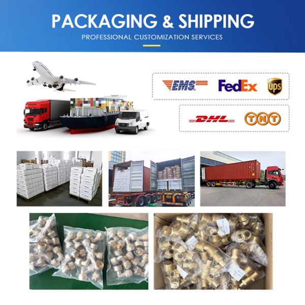TUBOMART 1/2-1'' General Brass Fittings Female Thread Union Forged Fittings Brass Pipe Fittings for Gas Water Application