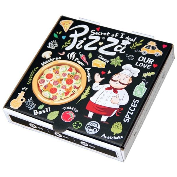 Emballage alimentaire Carton de 14 pouces Boîtes de pizza Emballage individuel Mat lamination